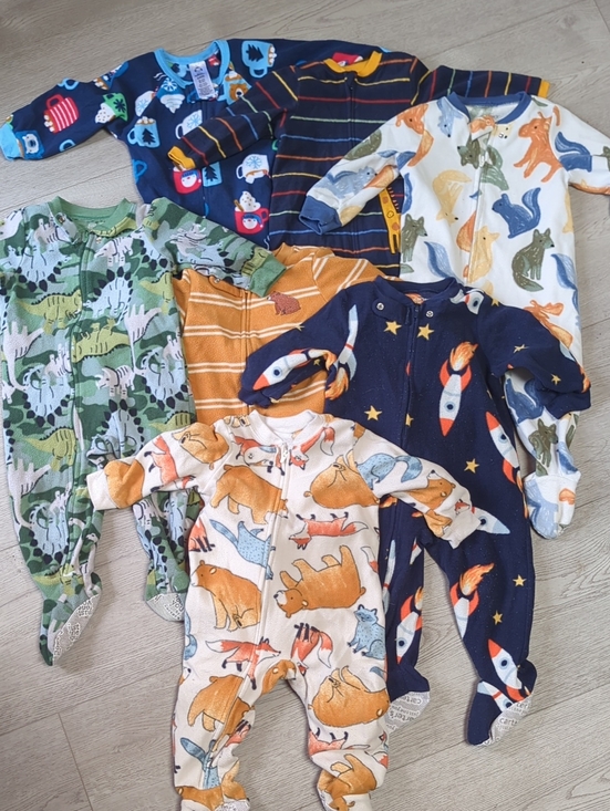 Carter's Other - Bundle 7 fleece sleepers